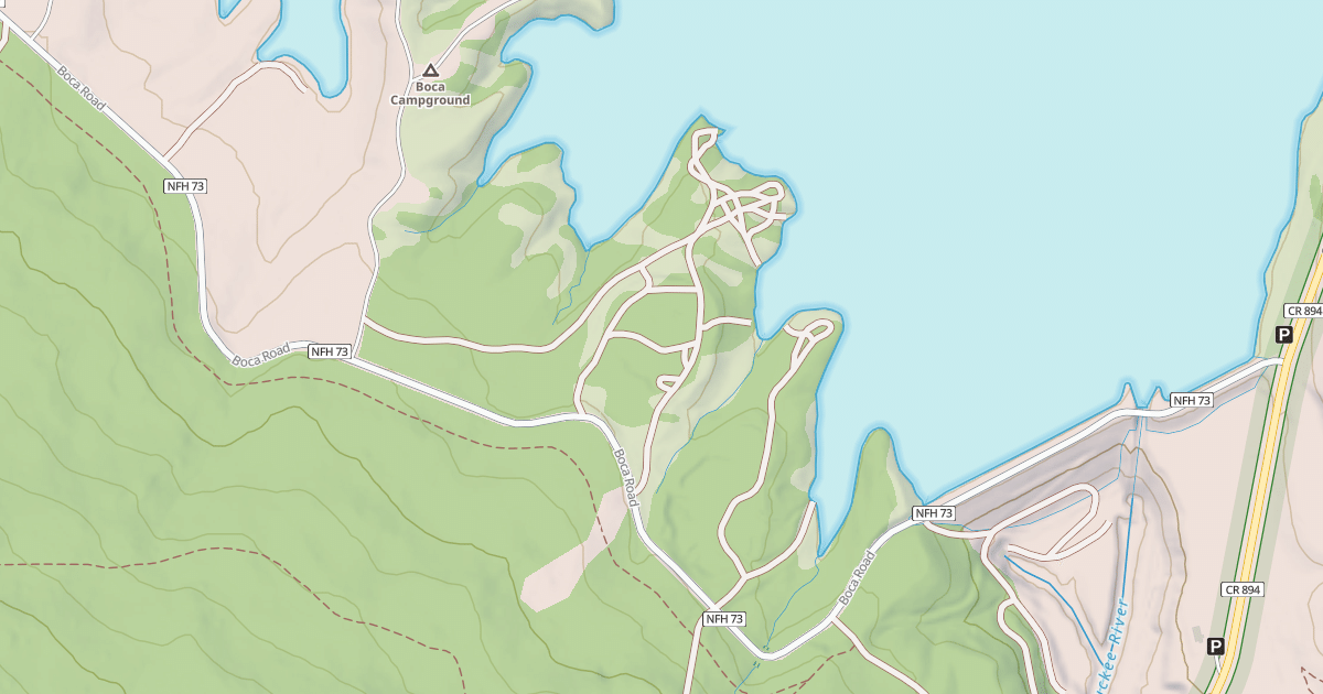 Map preview of BOCA
