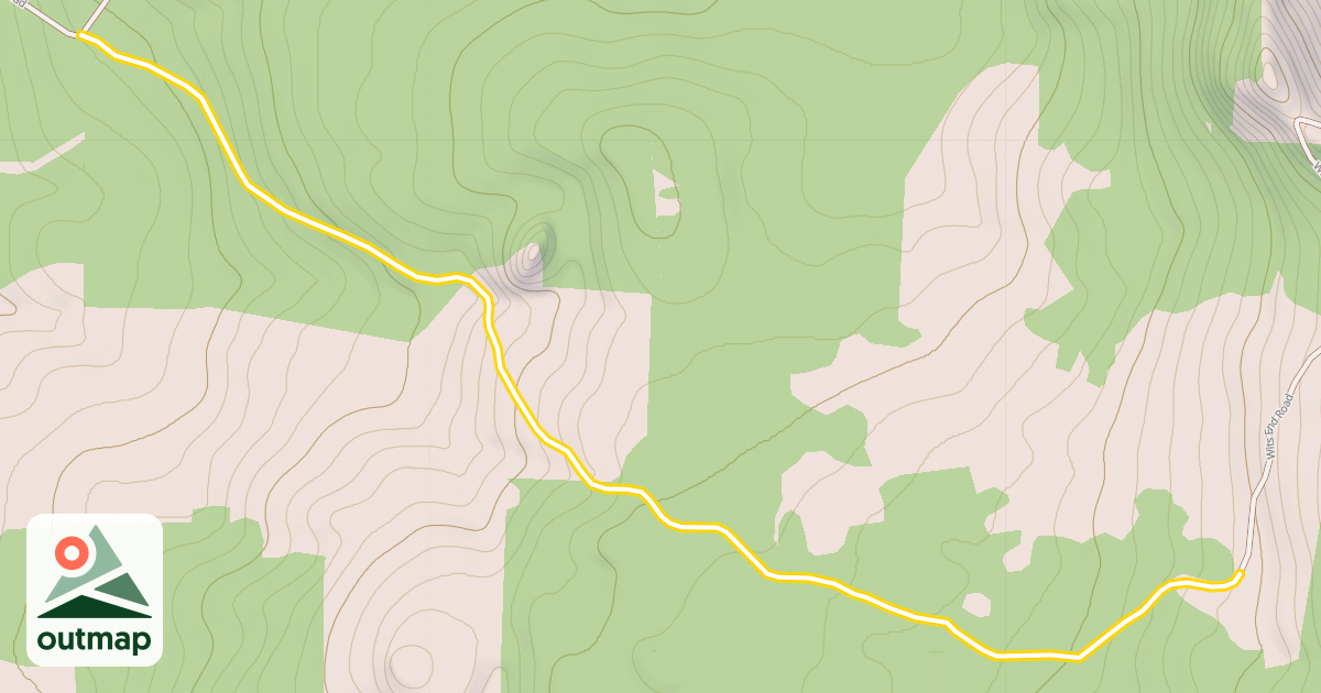 Map of Wits End Road