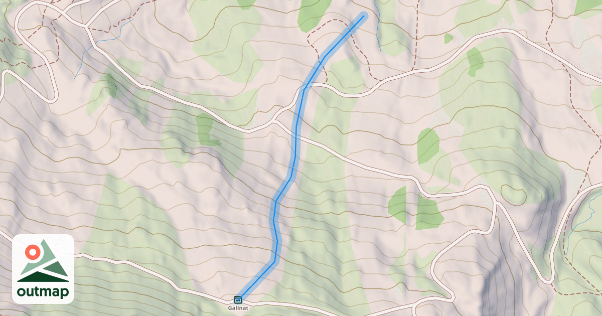 Map of Galinat