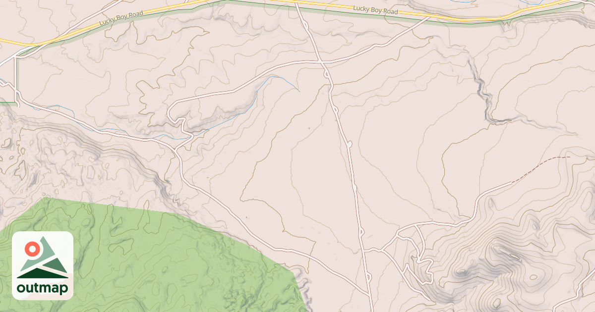 Map of LOOP ROAD A