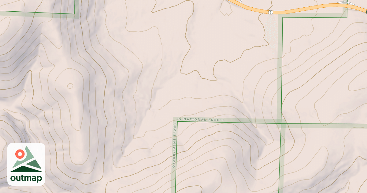 Map of USFS National Forest System Roads {2A06E1BD-53F1-422E-91CC-705CAD4AB021}