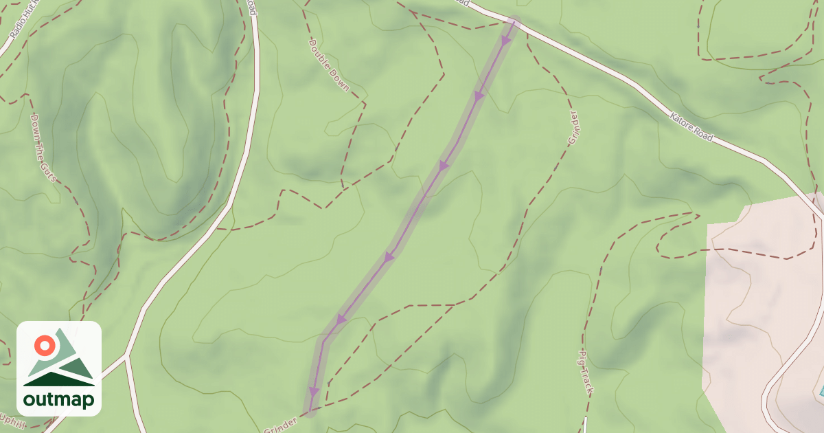 Map of Pigeon Run
