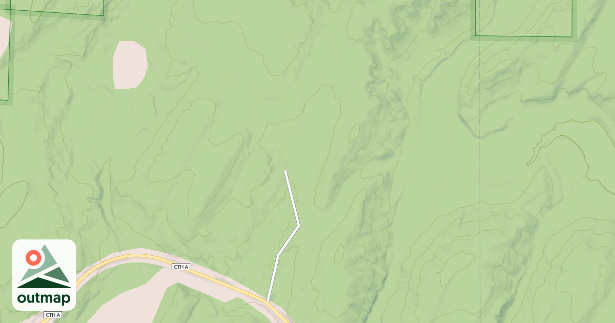 Map of COUNTY A SPUR 2905