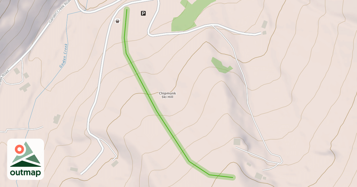 Map of Main Slope