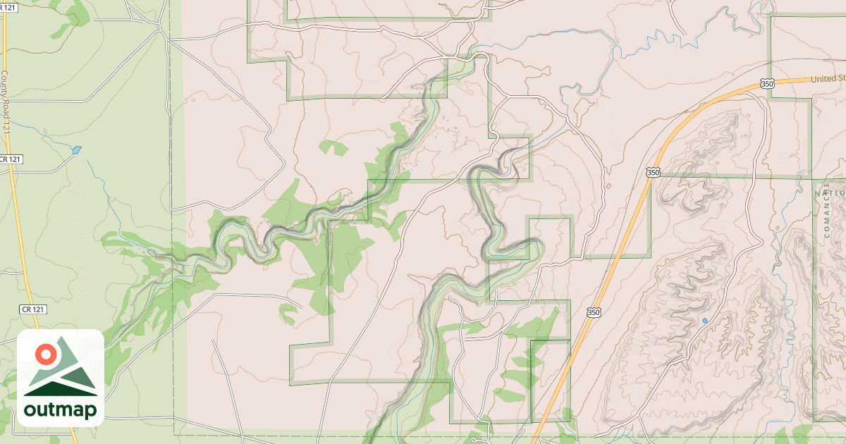 Map of DEVILS CANYON
