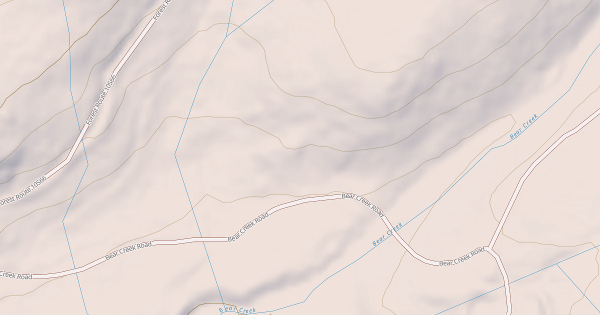 Map preview of BEAR CRK RD T4