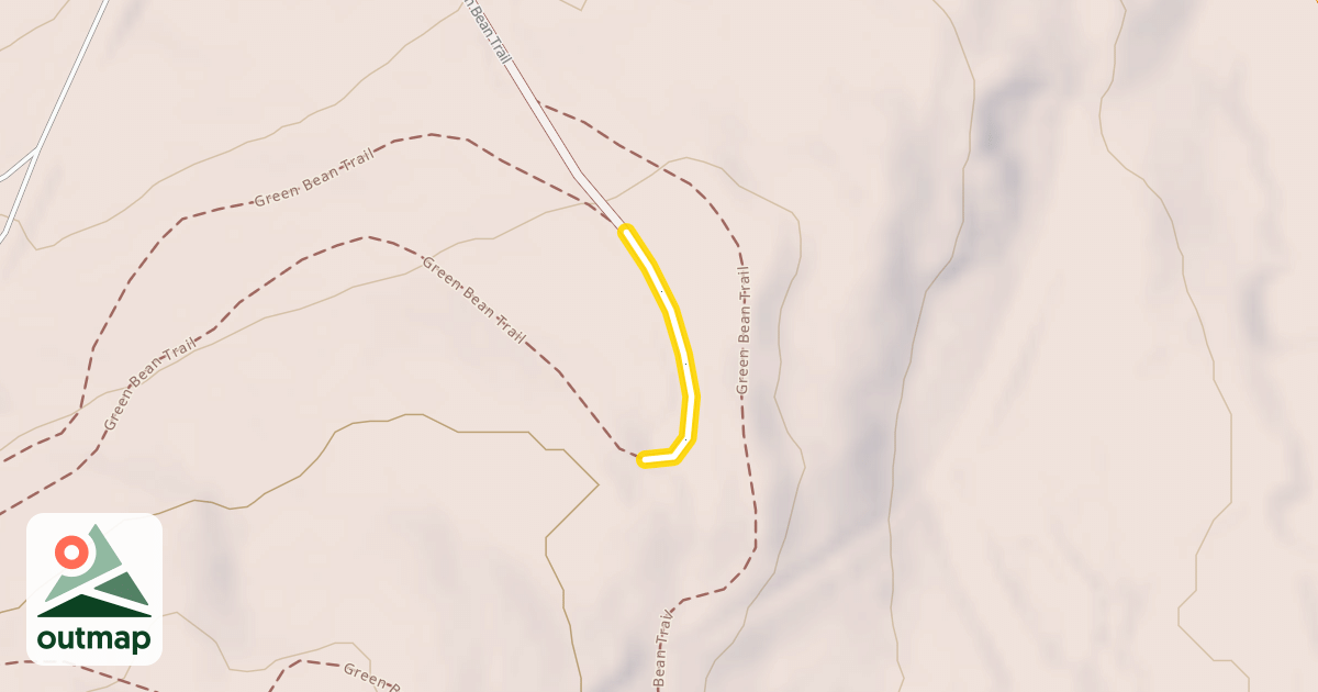 Map of Green Bean Trail