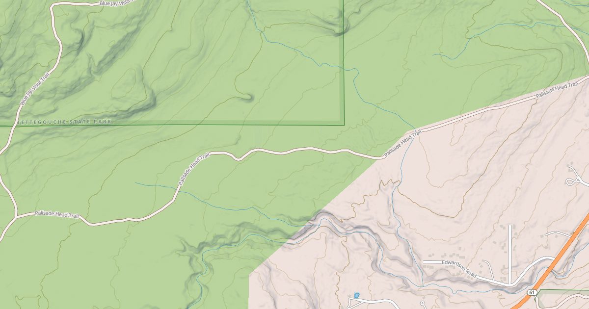 Map preview of Red Dot Trail