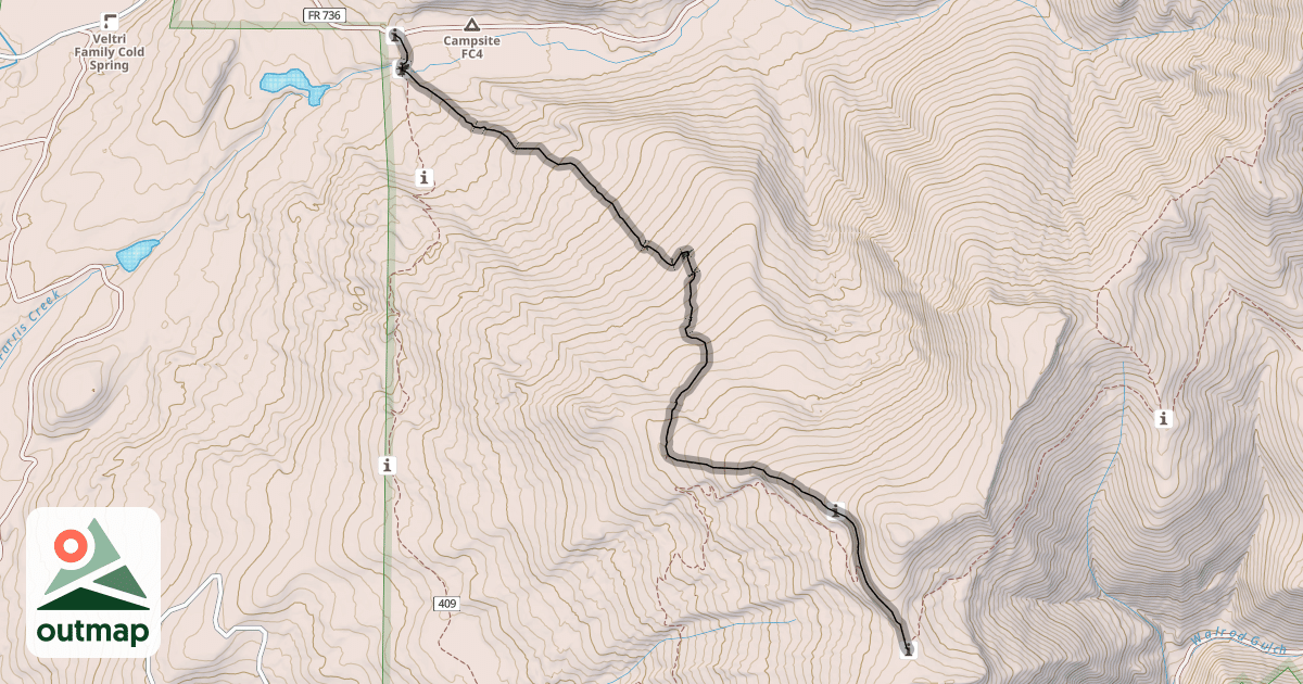 Map of 409.5A