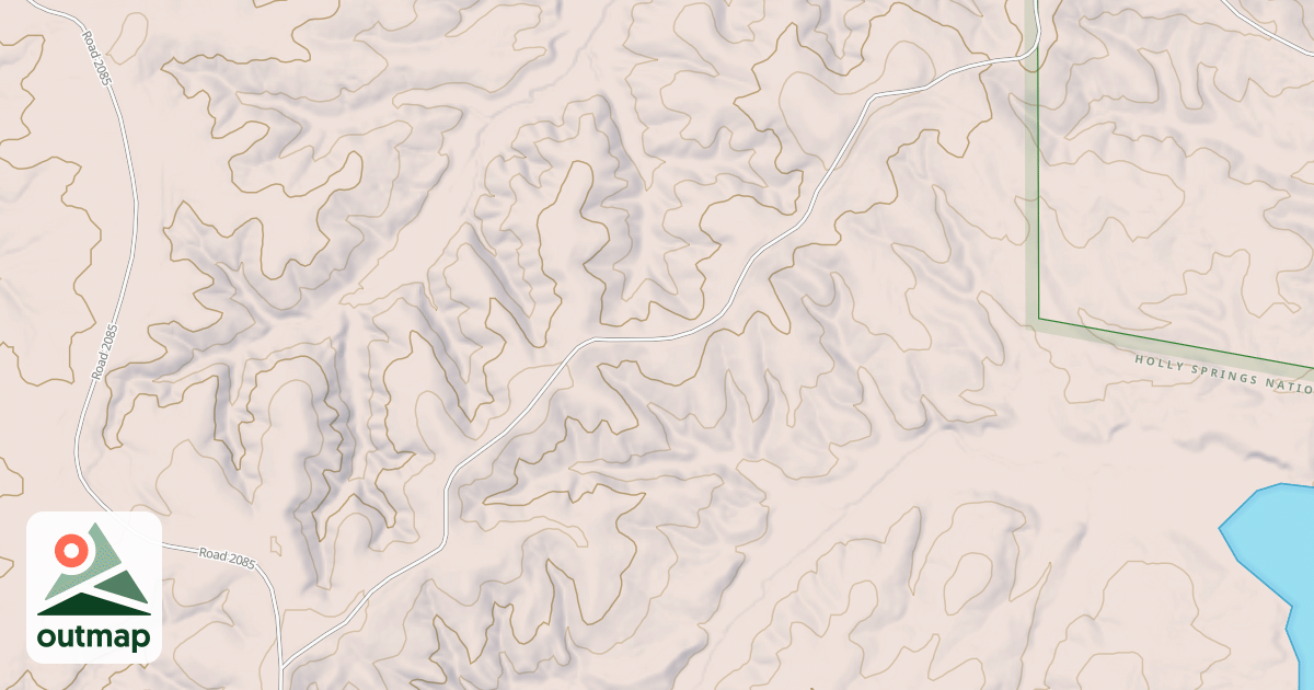 Map of USFS National Forest System Roads {1B992799-B8EB-4F9F-BAEC-3439AE67A1C1}