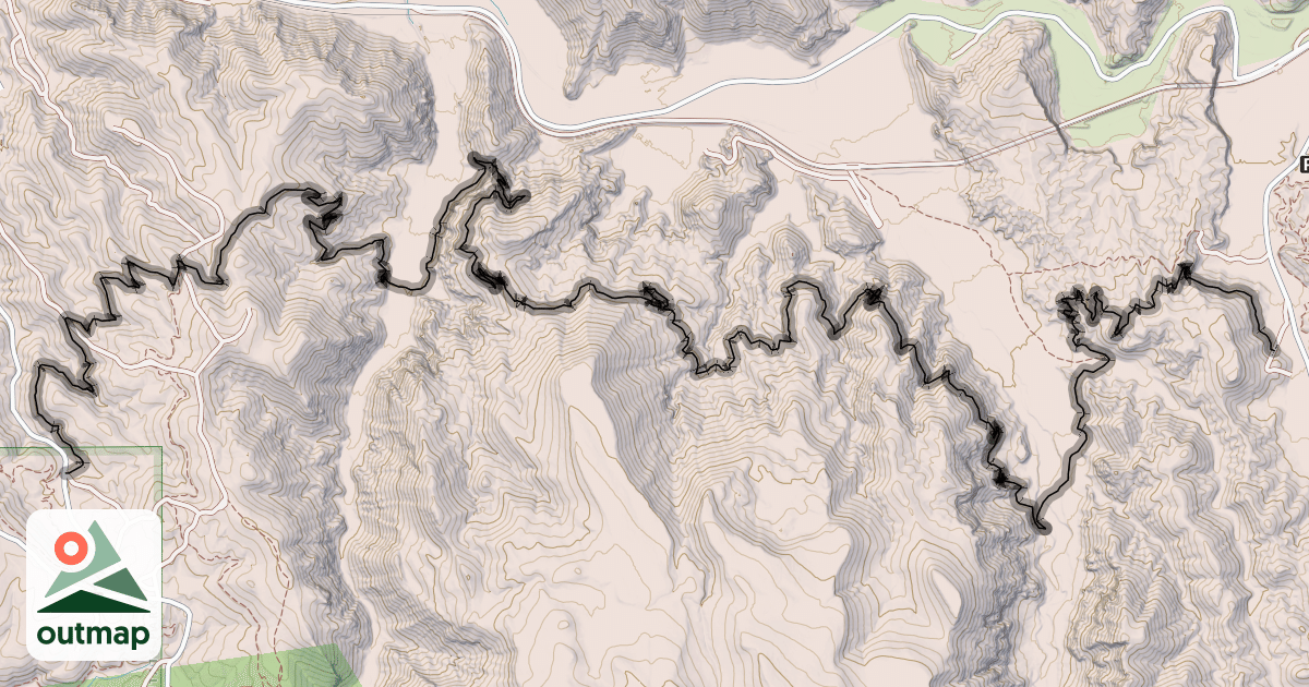 Map of Connector Trail