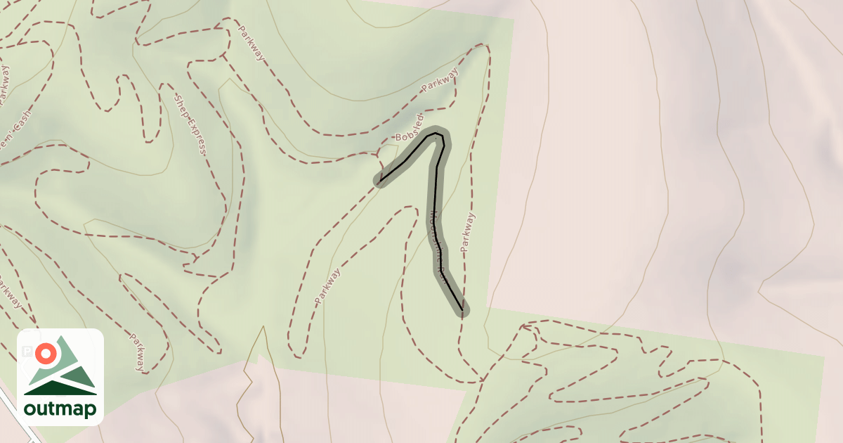 Map of Moonshine Run