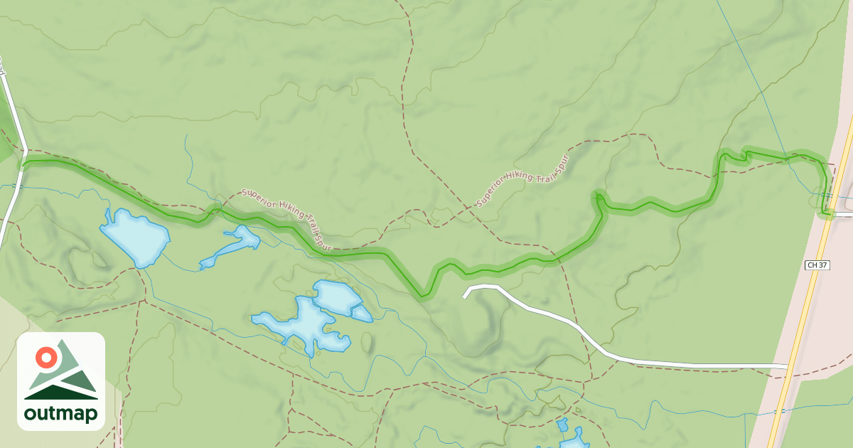 Map of Morningside / Duluth Traverse