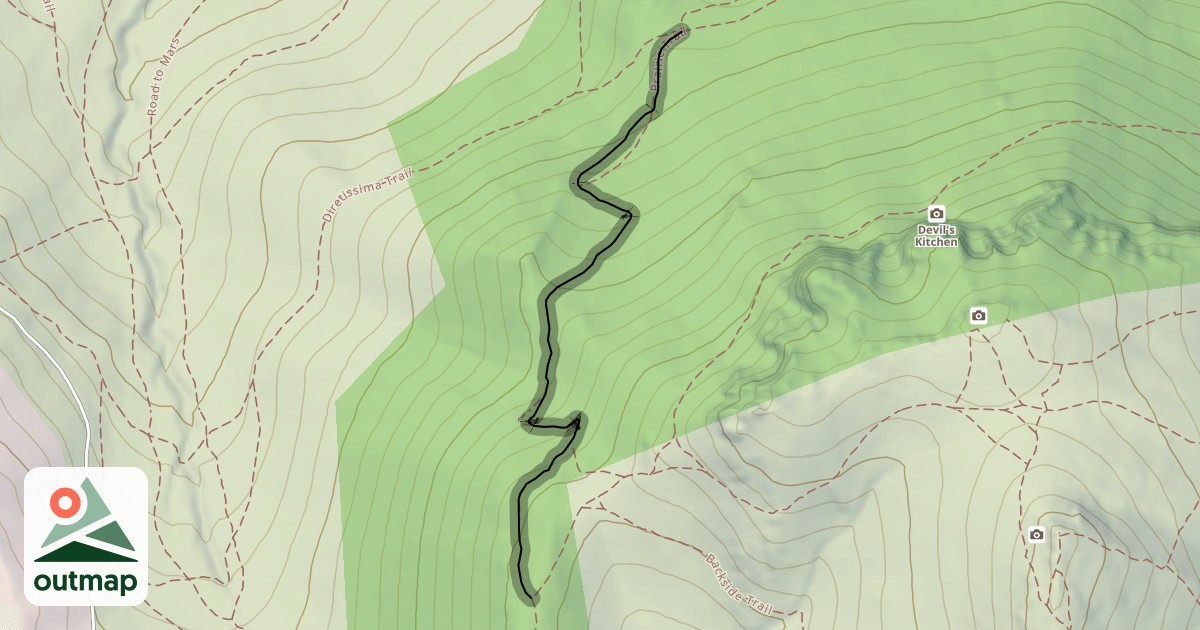 Map of Prairie Trail