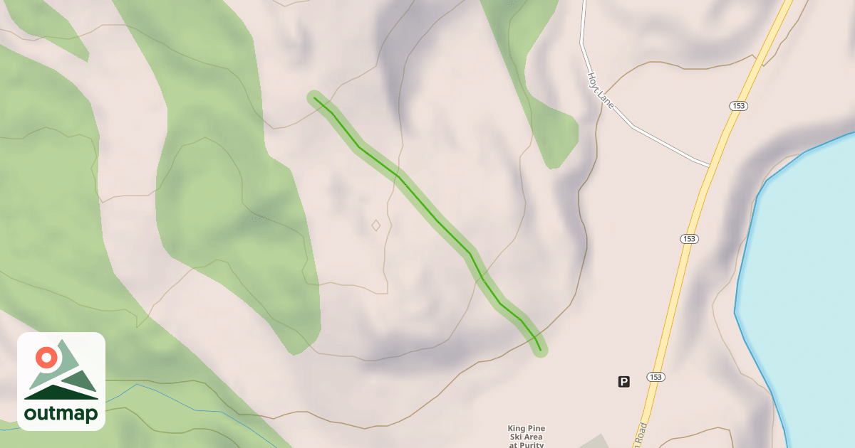 Map of East Slope