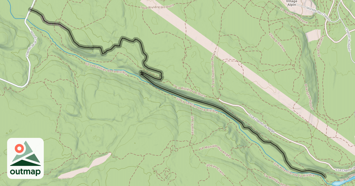 Map of 23d Gros Braquet