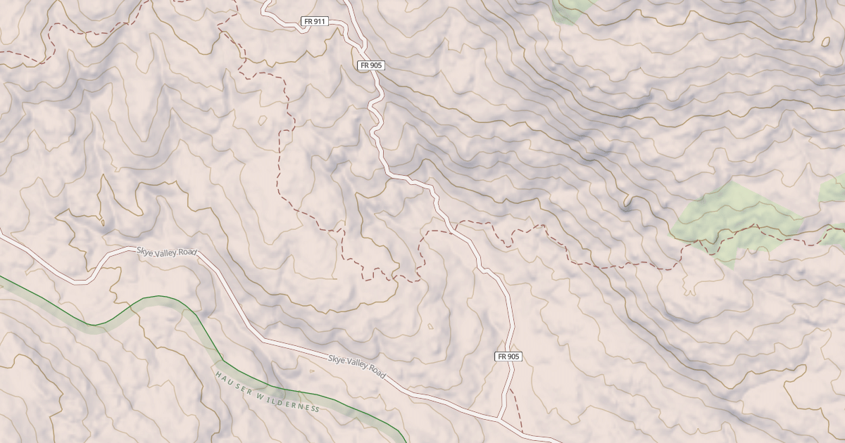 Map preview of BRONCO FLAT