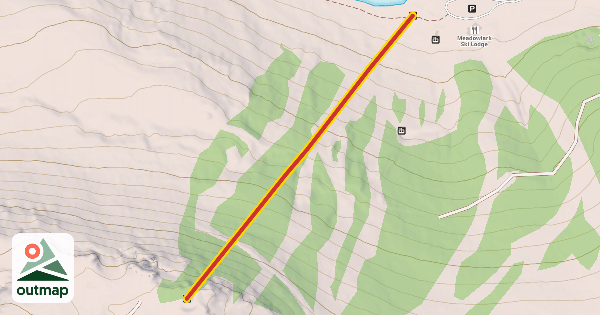 Map of Cloud Peak