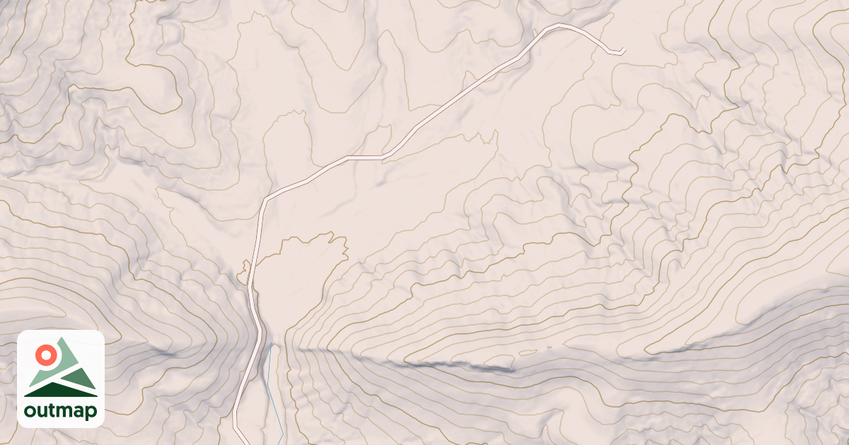 Map of RAINY CREEK