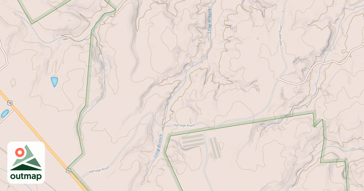 Map of RAMAGE