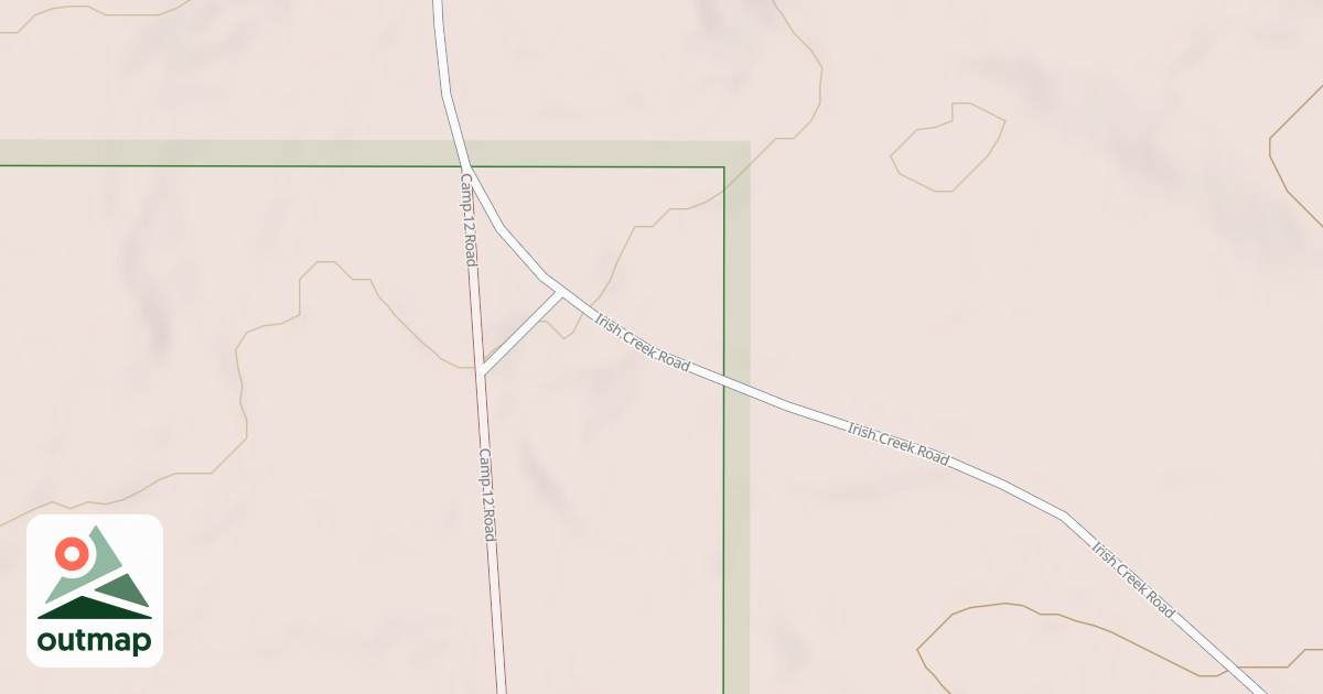 Map of Hovland Woods Trail