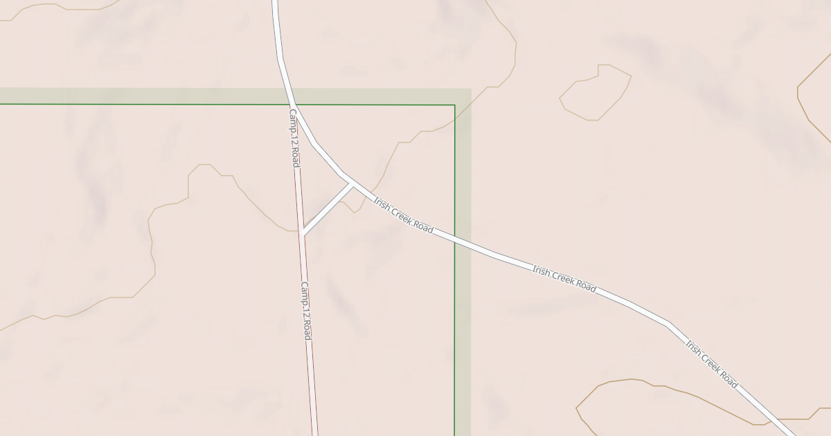 Map preview of Hovland Woods Trail
