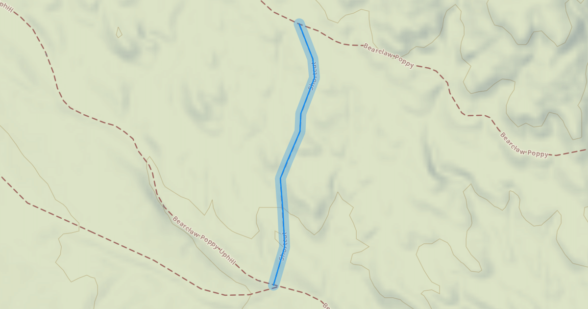 Map preview of Shortcut