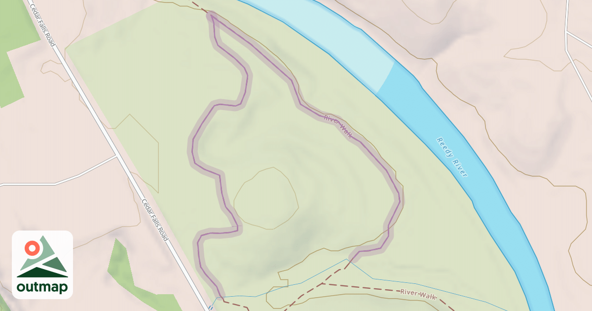 Map of River Walk
