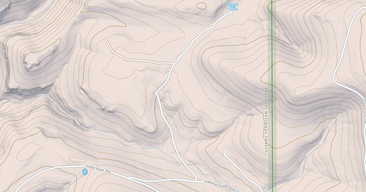 Map preview of BALD HILL TANK