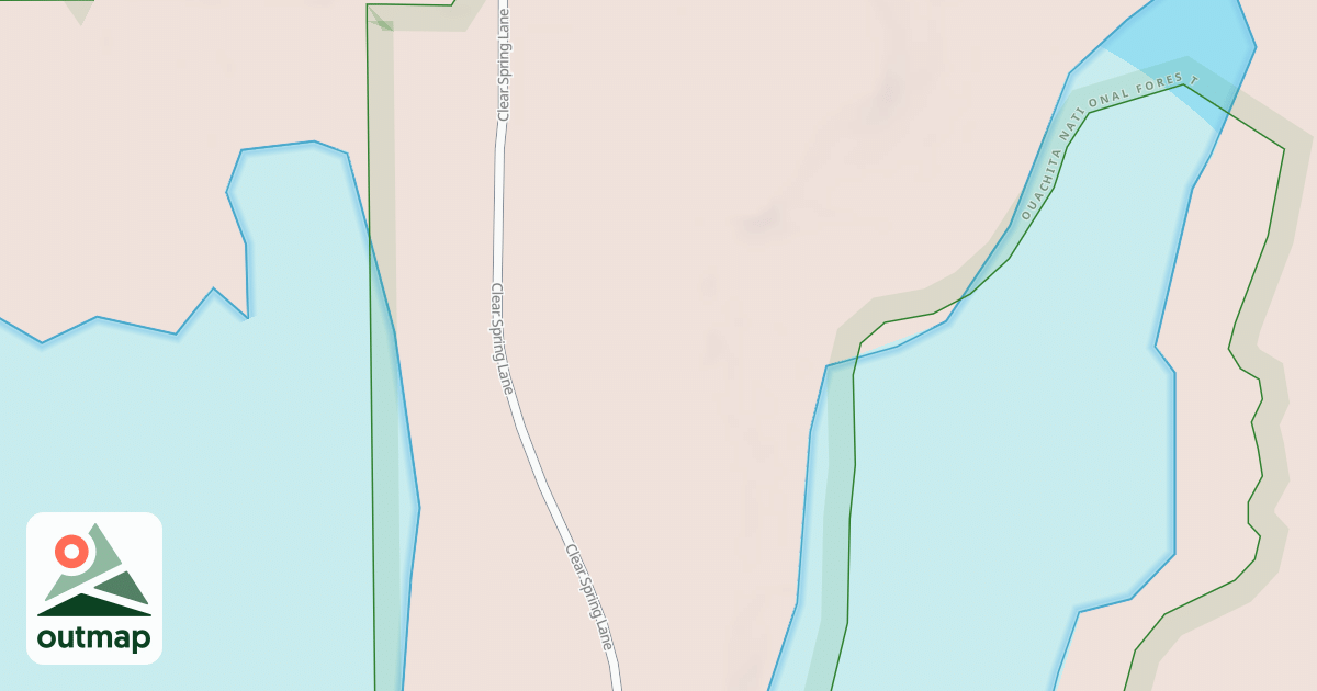 Map of LITTLE PINES CAMP LOOP G