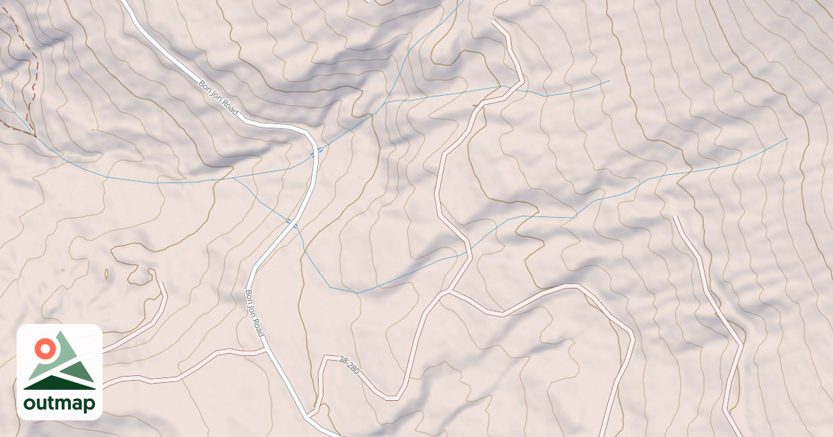 Map of USFS Motor Vehicle Use Map Roads {696797EE-B417-4985-B196-644846A36E0F}