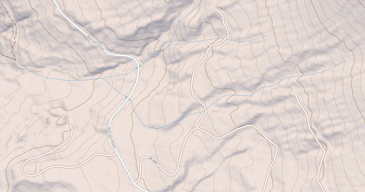 Map preview of USFS Motor Vehicle Use Map Roads {696797EE-B417-4985-B196-644846A36E0F}