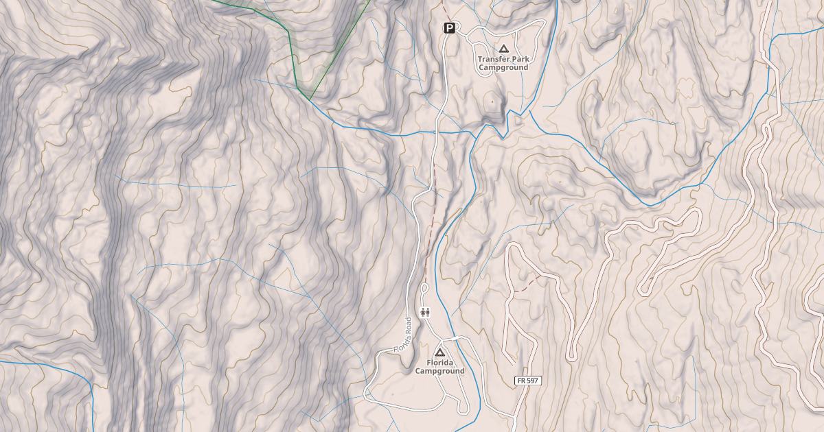 Map preview of FLORIDA (CR 243)