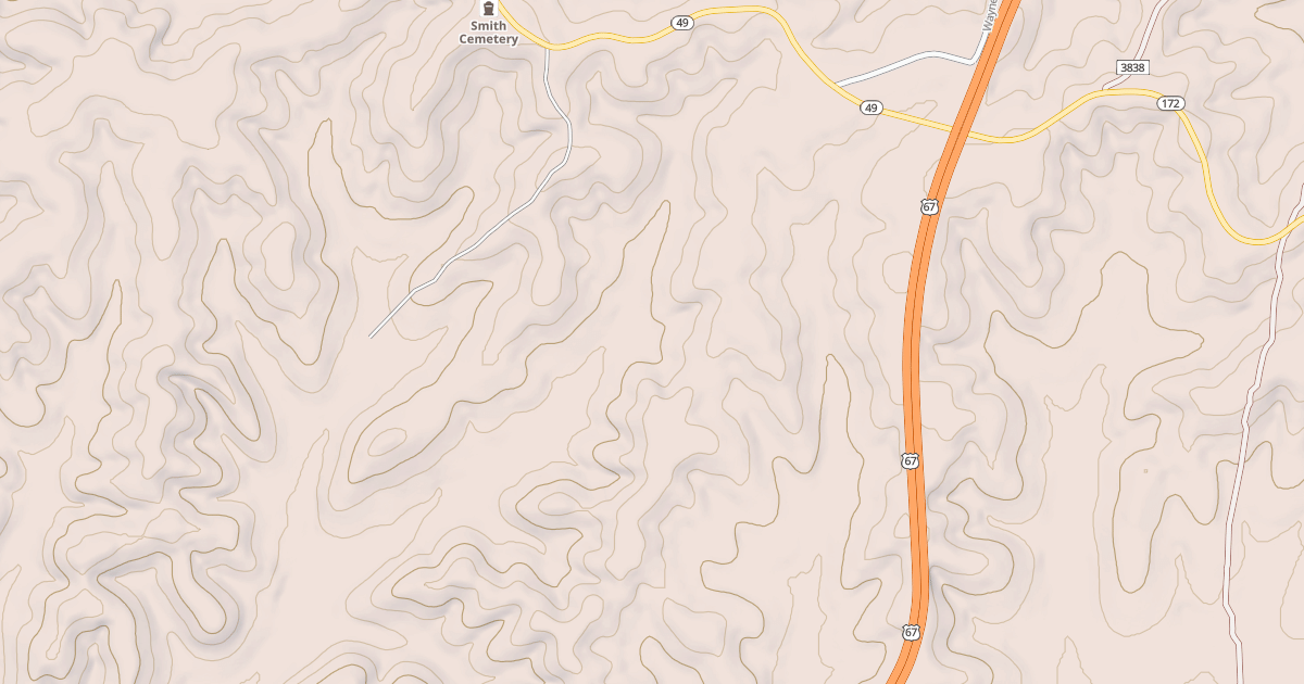 Map preview of SEED TICK RIDGE