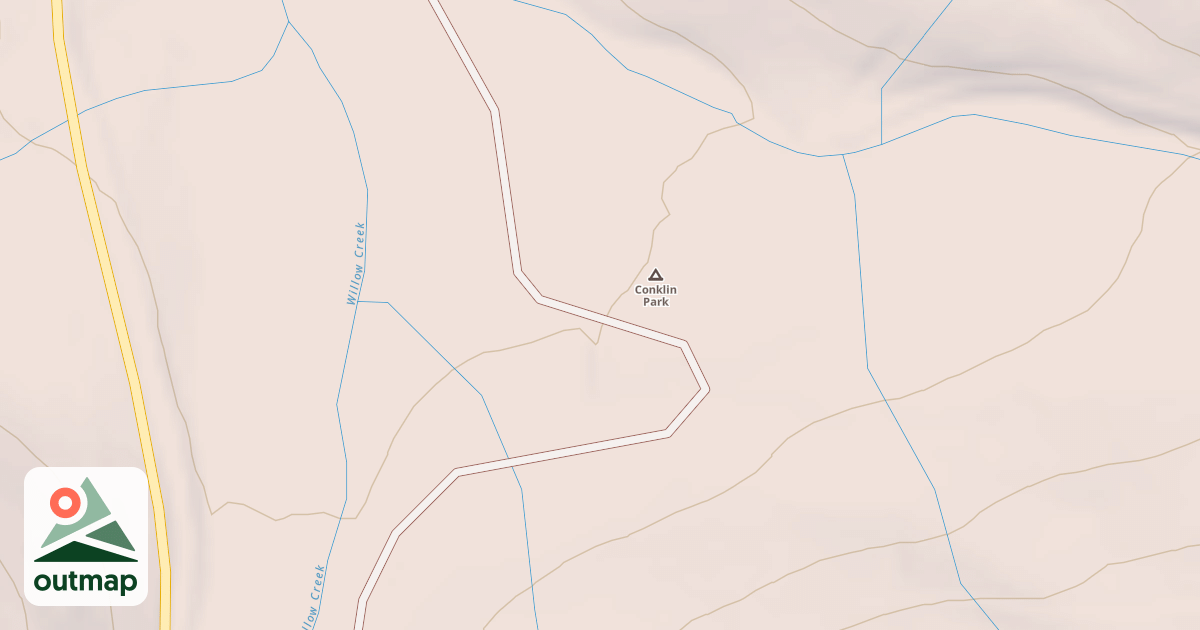 Map of CONKLIN PARK