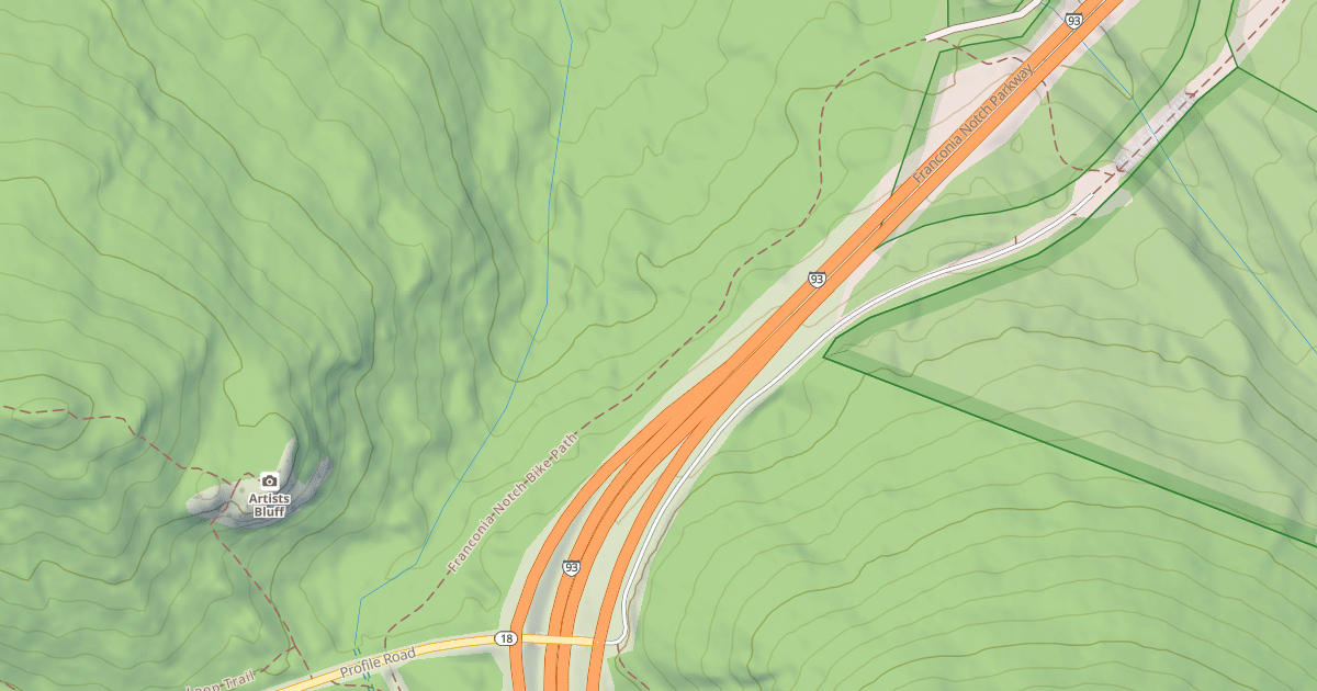 Map preview of bike path