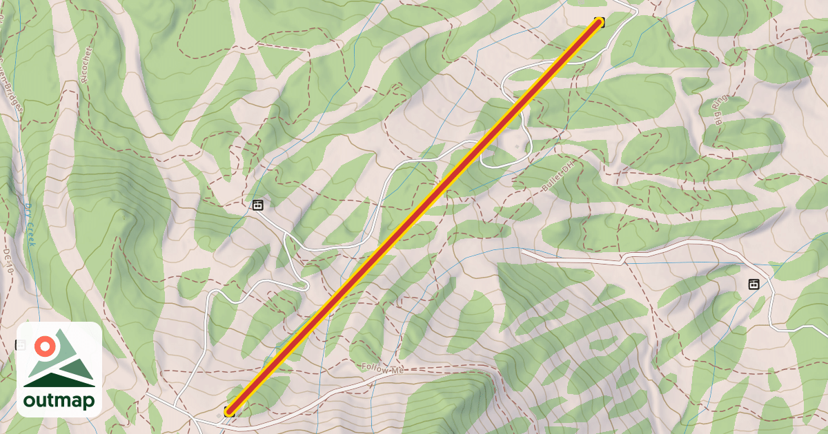 Map of Roller Coaster Express