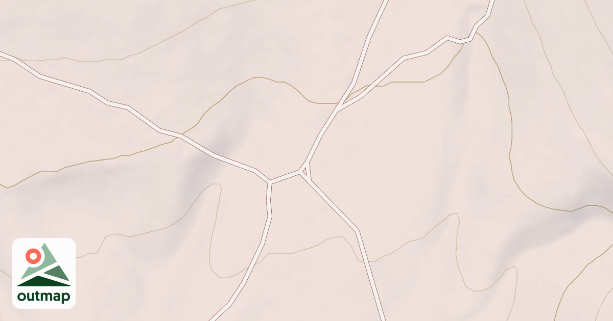 Map of Radar Hill OHV Trails