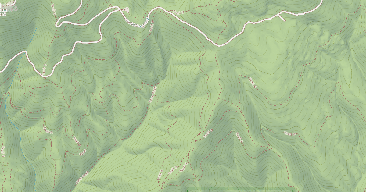 Map preview of USFS Motor Vehicle Use Map Trails 6990