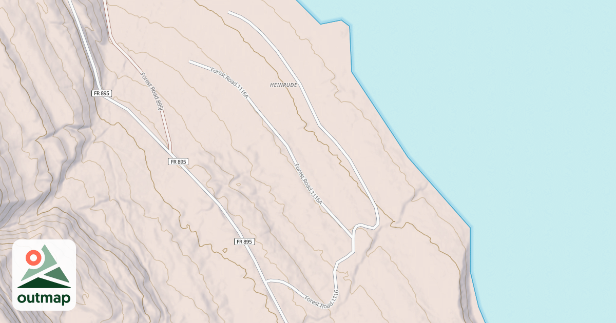 Map of HEINRUDE HOMESITES