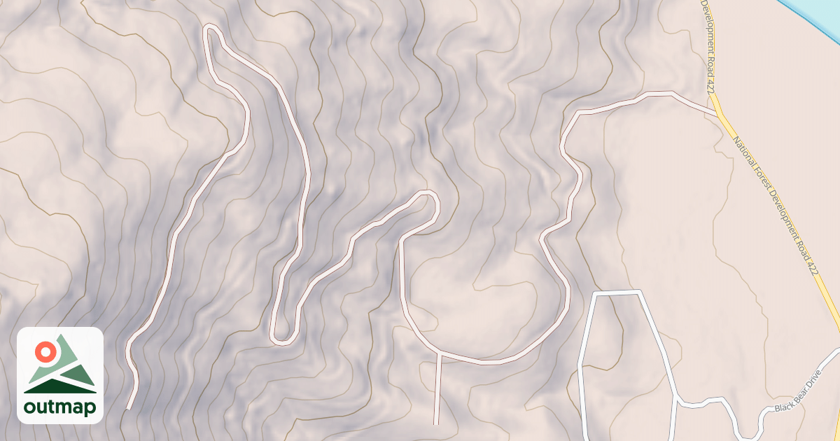 Map of Camp Trail