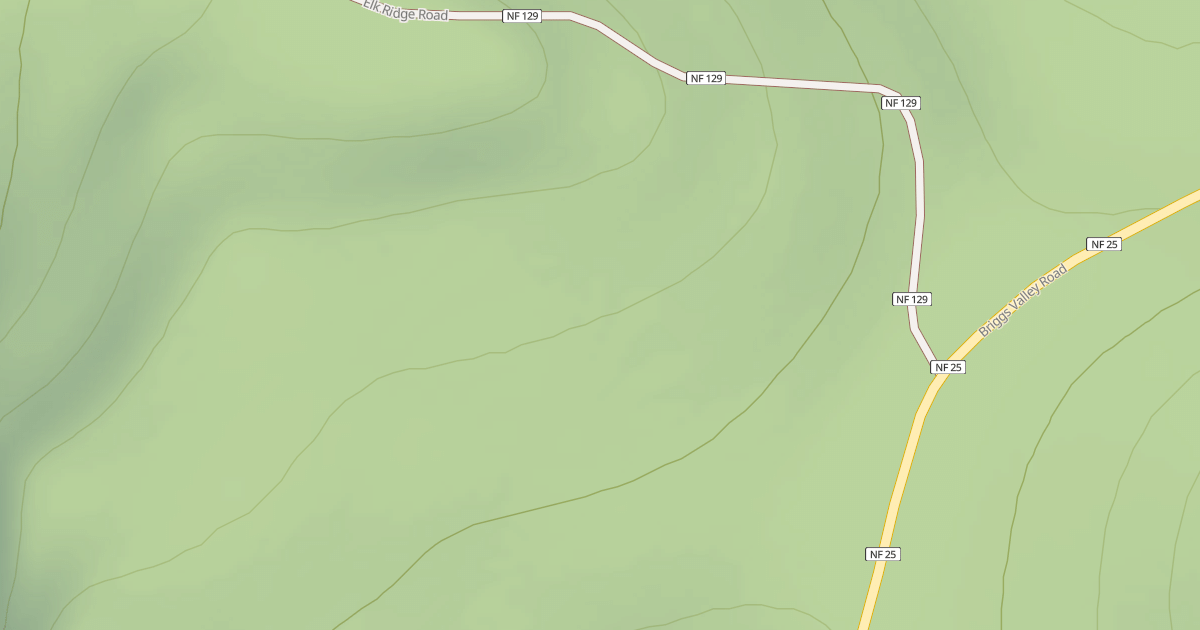 Map preview of ELK RIDGE SPUR
