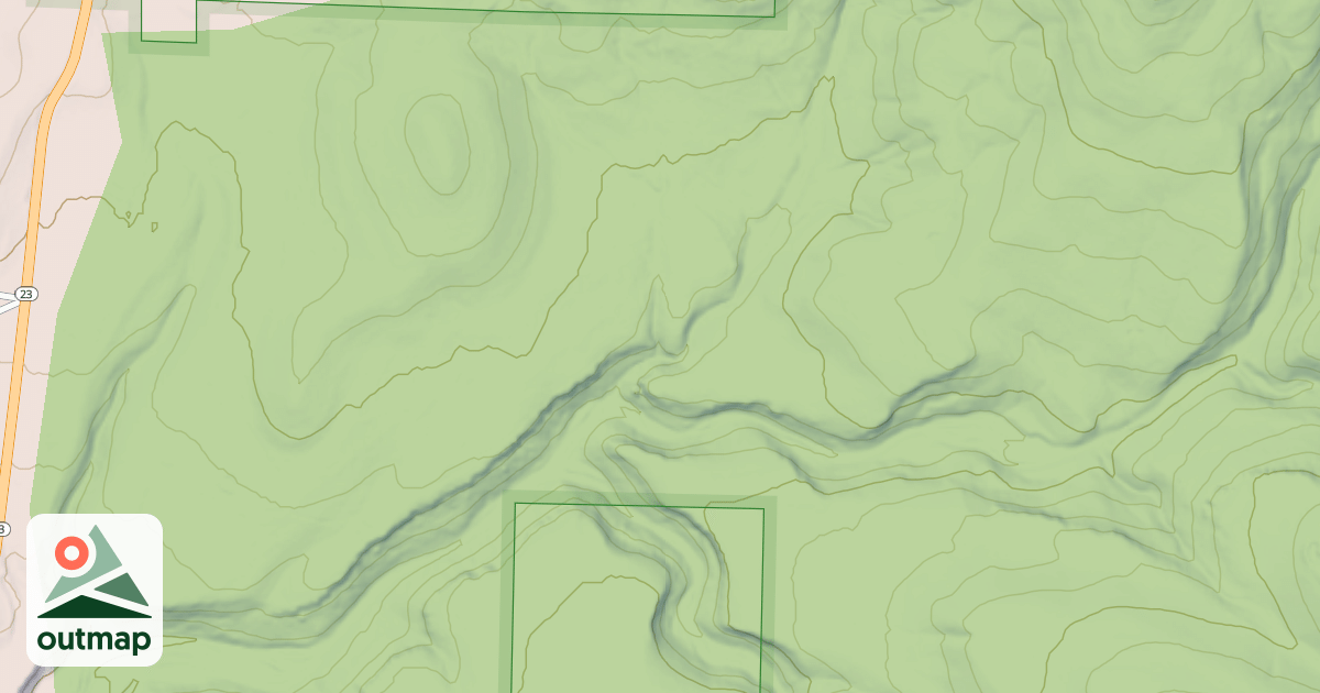 Map of ROCKY CREEK