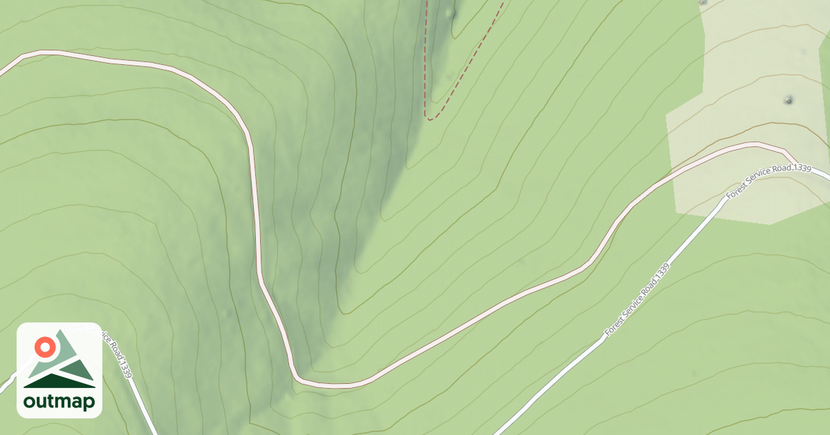Map of (FDR) SLOCUM CREEK