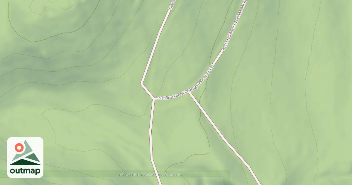 Map of USFS Motor Vehicle Use Map Roads {2209CF6E-E66D-4BE0-A235-C9DF9FD388B9}