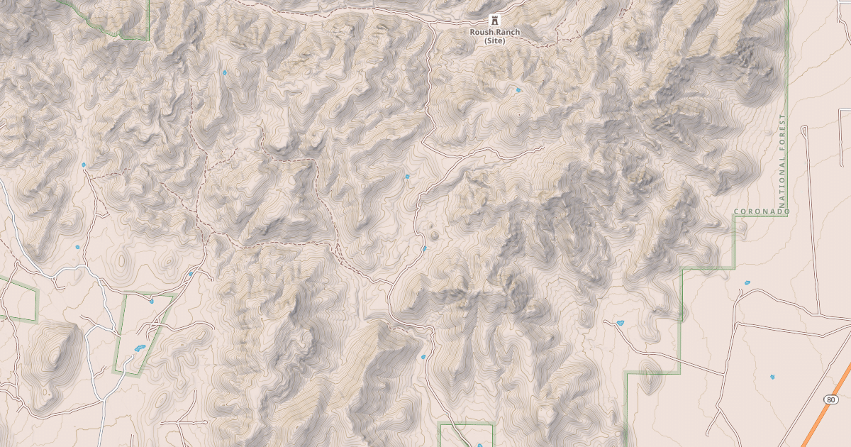 Map preview of JACKWOOD PASS