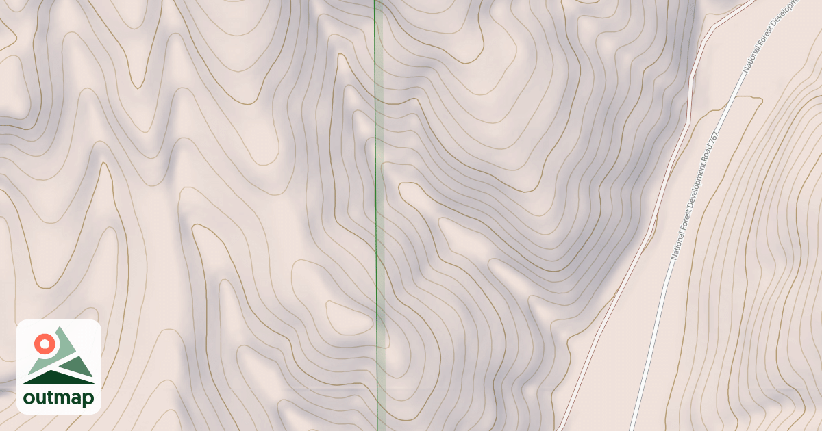 Map of BANKS GULCH