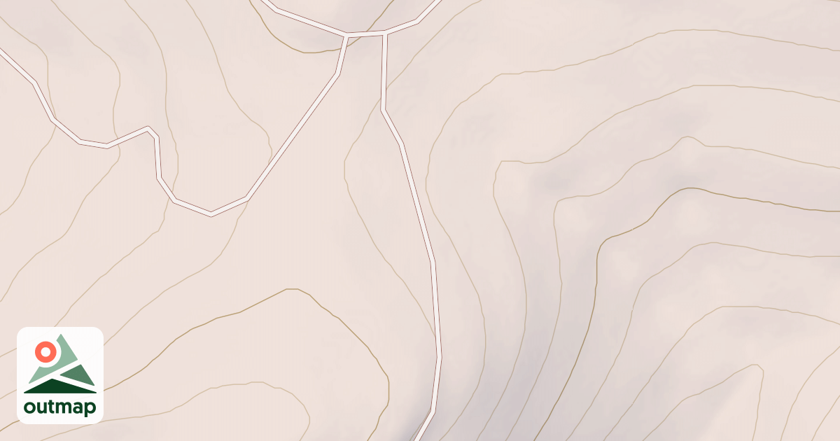 Map of IRON MINES RIDGE