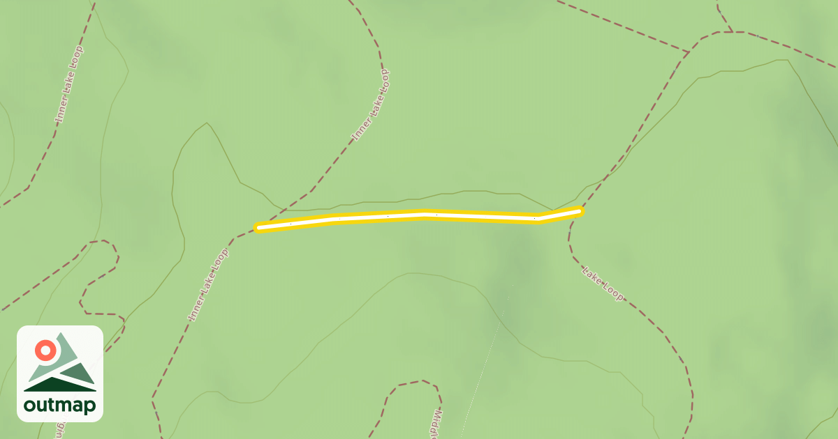 Map of Lake Loop