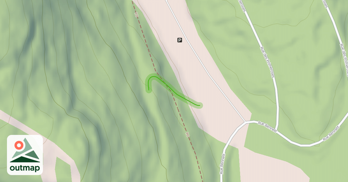 Map of Accès